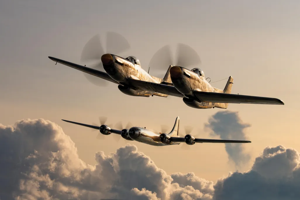 only flying Twin Mustang