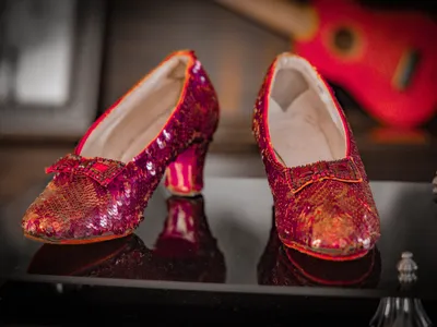 The slippers were on loan at the&nbsp;Judy Garland Museum in&nbsp;Grand Rapids, Minnesota, when they were stolen in 2005.
