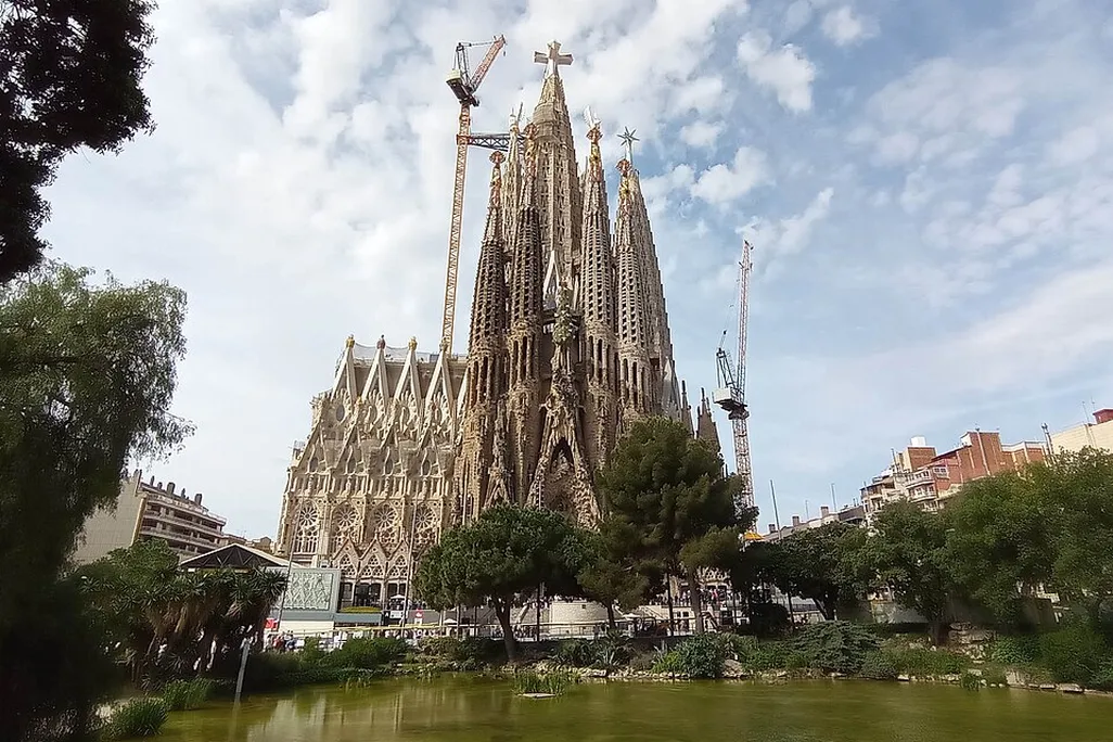 Sagrada Família, in Barcelona, Catalonia, Spain