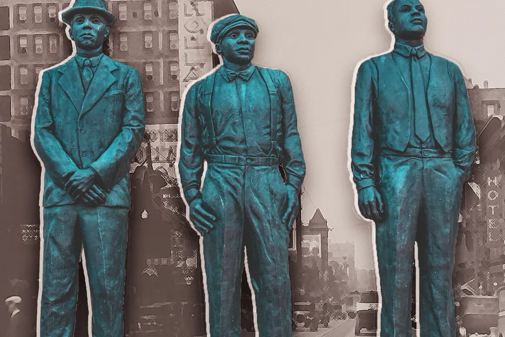 Elias Clayton, Elmer Jackson and Isaac McGhie