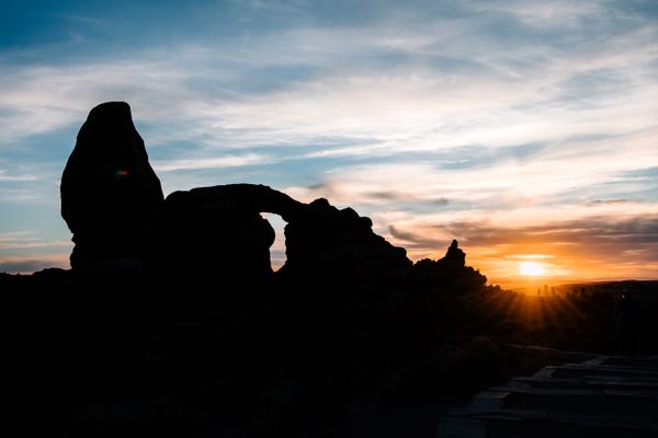 Sunset at Turret Arch thumbnail