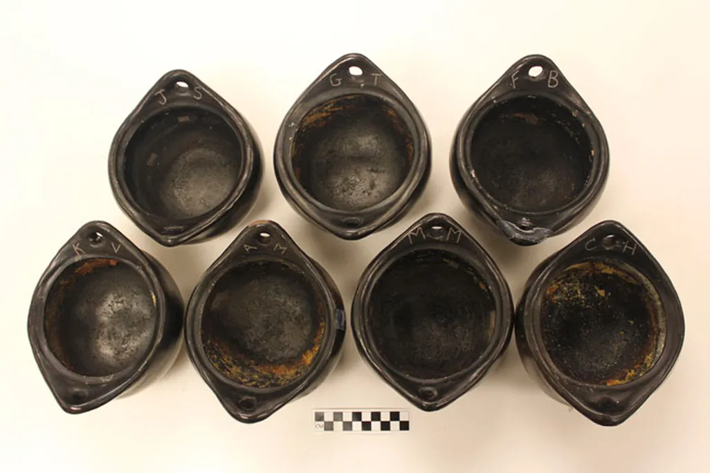 Clay pots