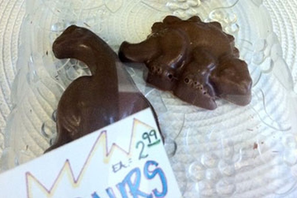Chocosaurs at Hatch Family Chocolates