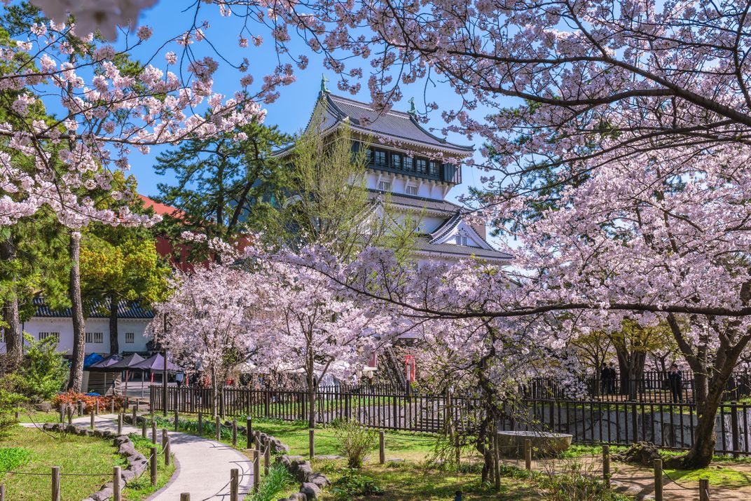 Kokura Castle in Kitakyushu, Japan