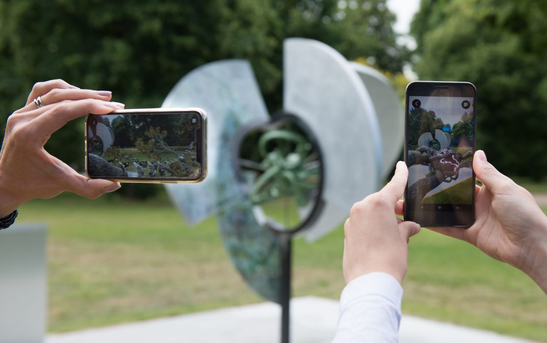 With Augmented Reality, You Can Now Superimpose Publicly Exhibited Artworks in Your Home