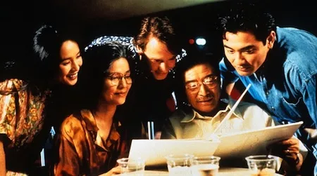 The films of Ang Lee continue at the Freer with his 1993 comedy, The Wedding Banquet.