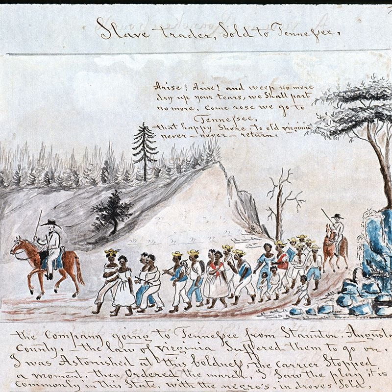 Retracing Slavery's Trail of Tears, History