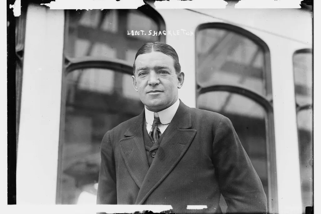 Polar explorer Ernest Shackleton