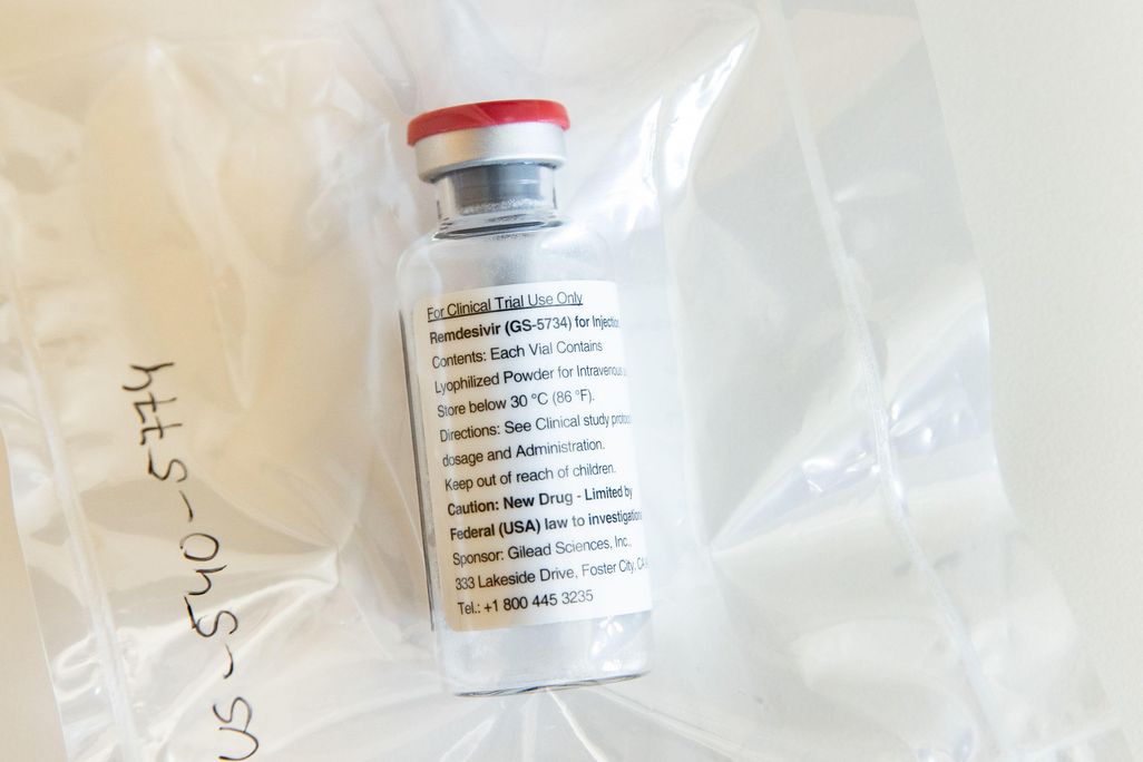 vial of remdesivir