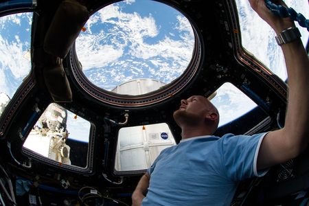 Some day the planet outside the window will be red. Might as well start practicing now.