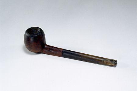 Albert Einstein's Pipe, one of the museum's most requested artifacts, is on loan to Philadelphia's National Museum of American Jewish History.