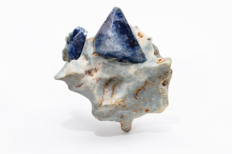 Benitoite mineral from California