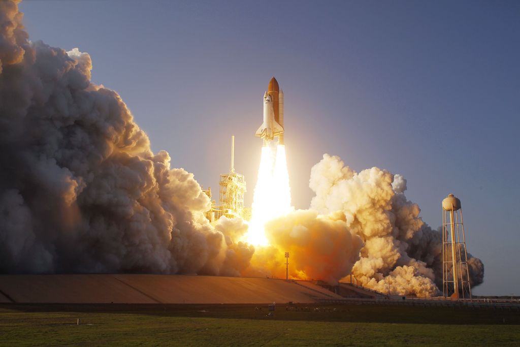 Space shuttle Discovery lifted-off from NASA’s Kennedy Space Center for its 39th and final mission.