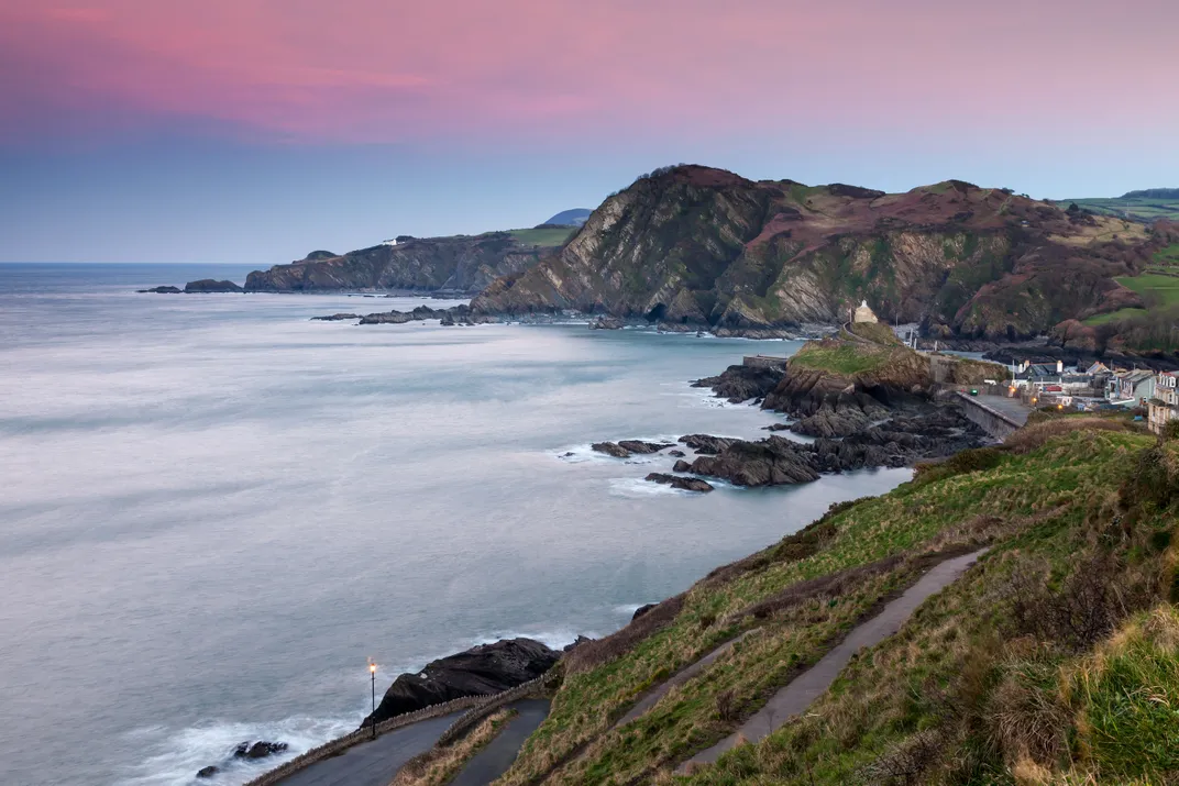 The coast of Devon