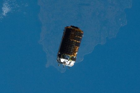 Kounotori, packed full of supplies, arrived at the space station in July.