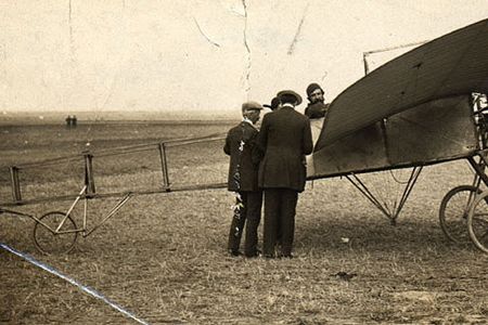 2. Blériot XI. Louis Blériot’s unremarkable appearance (that's him in the cockpit) masked a fine technical mind and a boldly adventurous, even courageous, personality. His Model XI is remembered for having made the first flight across the English Channel, on July 25, 1909—a feat of bravery, skill, and technology. And it had profound strategic implications: Britain’s Daily Mail newspaper proclaimed “England is no longer an island,” and indeed it wasn’t: In less than a decade, German Zeppelins and bombers would appear in its skies, marking the first Battle of Britain. But beyond all this, the Model XI established the tractor “engine in front” monoplane tradition, together with the classic tail-dragger landing gear. Larger, more powerful derivatives of the Blériot were the world’s first successful air exports, and among the first military reconnaissance and bombing airplanes to fly in actual combat. The Blériot signaled that European aviation, moribund after the death of German glider pioneer Otto Lilienthal in 1896, was back—and that the early era of unchallenged supremacy by the Wrights and Glenn Curtiss was at an end.