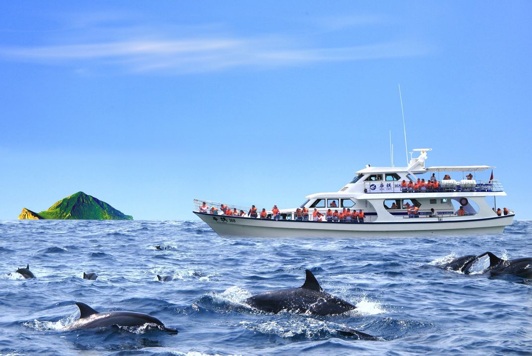 Guishan (Turtle) Island  - Taitung County - Whale Watching