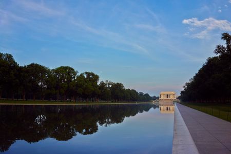 The Lincoln Memorial and Reflecting Pool