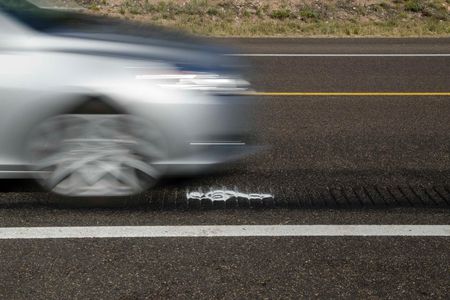 America's musical highway is located on Route 66 near Albuquerque, New Mexico.
