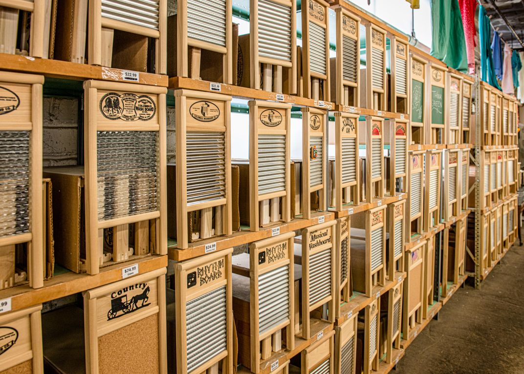 Only One Factory in the United States Still Makes Washboards, and They Are  Flying Off of Shelves, Travel