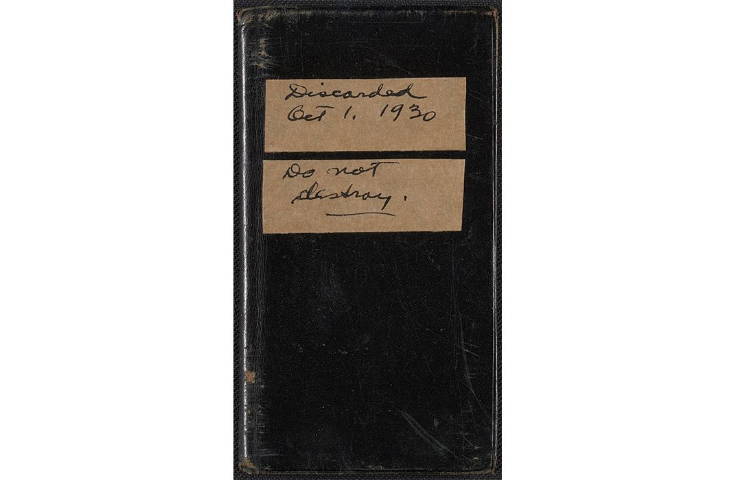 Walt Kuhn's address book