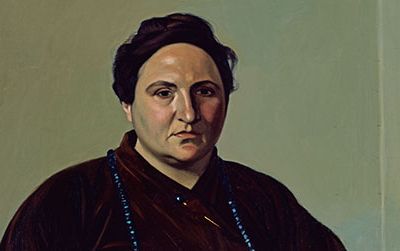 Gertrude Stein, by Felix Edouart Vallotton, 1907. Copyright Fondation Félix Vallotton, Lausanne