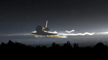 The final landing of NASA's space shuttle program, at the Kennedy Space Center