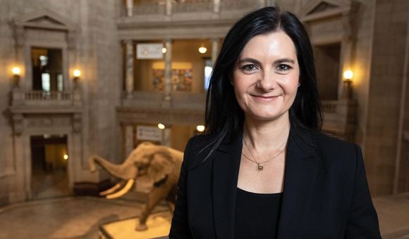 The National Museum of Natural History’s new Chief Scientist, Dr. Rebecca Johnson (James D. Tiller, Smithsonian Institution)