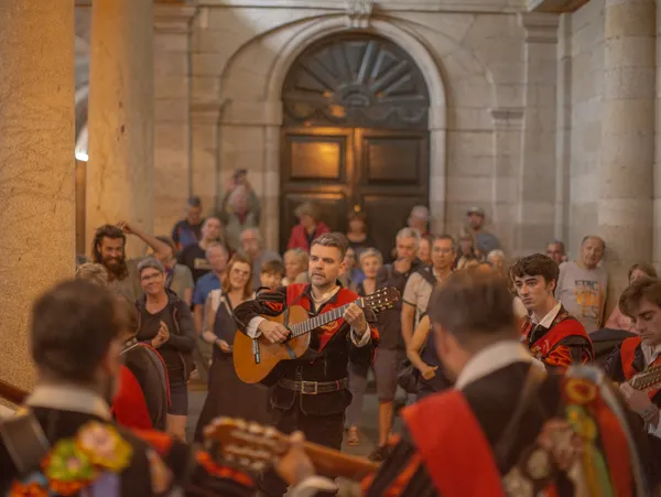 Evening's Music Fund Raiser in the Santiago's Square thumbnail