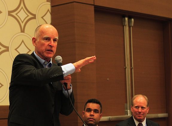 California Governor Jerry Brown