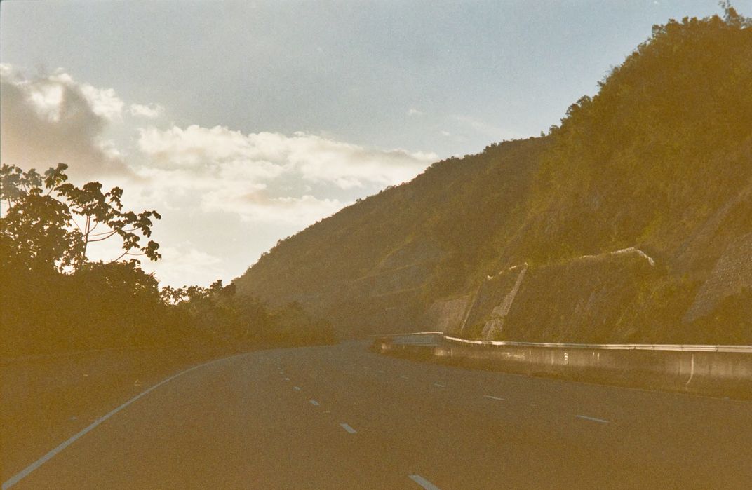 The road along Edward Seaga Highway