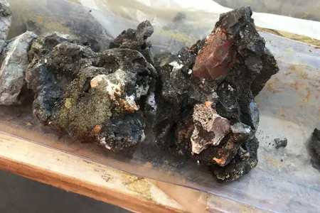 Black clay indicates that what is now a west London suburb was once a marsh near what was then the ocean.