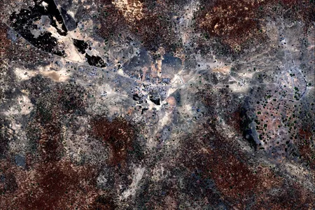 At least 300 buildings at Tajalei village in Sudan's Abyei region were intentionally destroyed by fire, according to Satellite Sentinel Project analysis of this DigitalGlobe satellite image, taken March 6, 2011 and analyzed by UNITAR/UNOSAT and the Harvard Humanitarian Initiative.