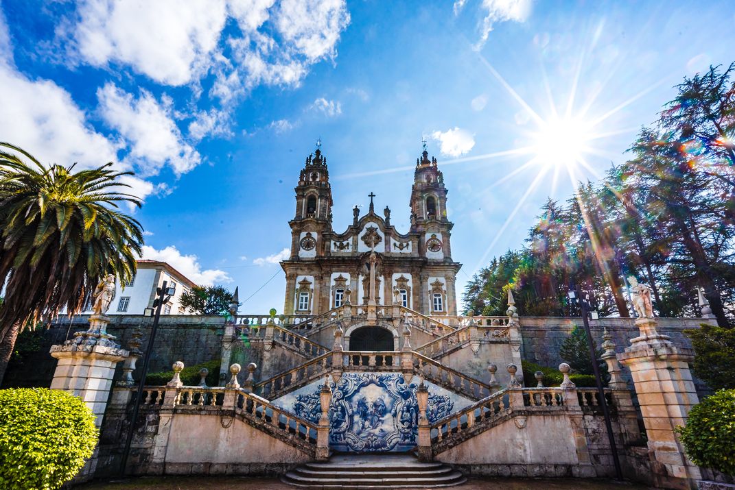 Church of Nossa Senhora dos Remédios in Lamego