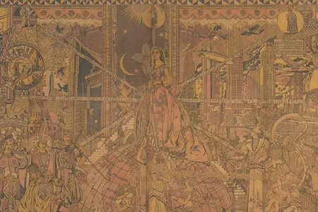 The World of Radio (detail) by Arthur Gordon Smith