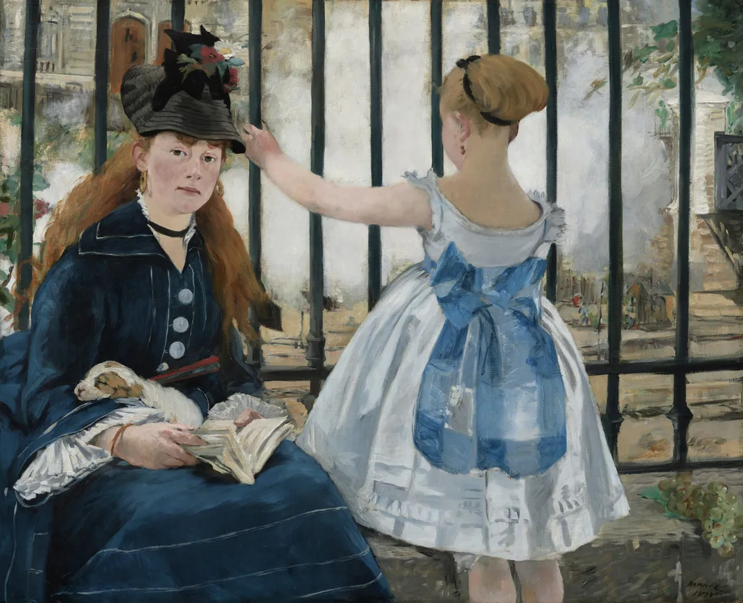 Édouard Manet's The Railway, 1873