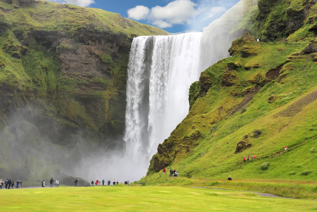 Skógafoss Waterfall