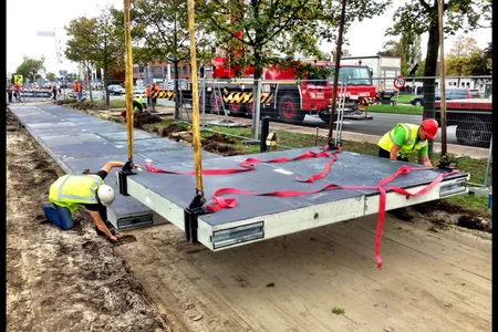 This is how you build the world's first solar bike path.