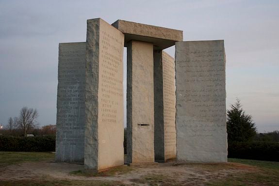 Nobody Knows How To Interpret This Doomsday Stonehenge In Georgia Smart News Smithsonian Magazine