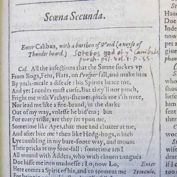 Is This John Milton’s Annotated Copy of Shakespeare’s First Folio?