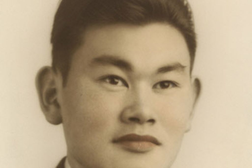 One of the new portraits of Fred Korematsu, circa 1940