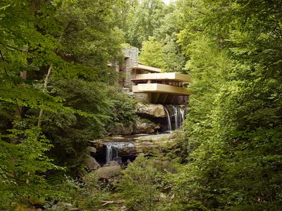 Follow the #WrightVirtualVisits hashtag to see tours of historic sites like Fallingwater, a Pennsylvania home originally built as a private weekend residence.