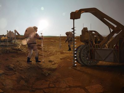 Universities participating in NASA's Mars Ice Challenge try to devise innovative ways to drill for water on the Red Planet.

