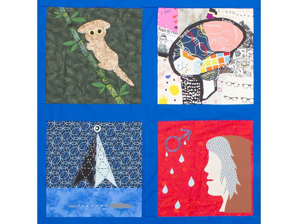 Women In Science Quilt Snapshot