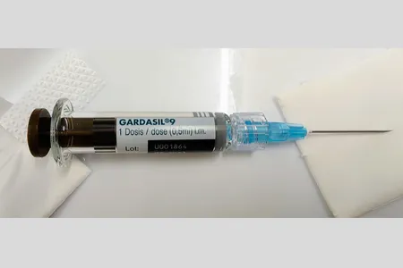 The HPV vaccine defends patients against cervical cancer.&nbsp;