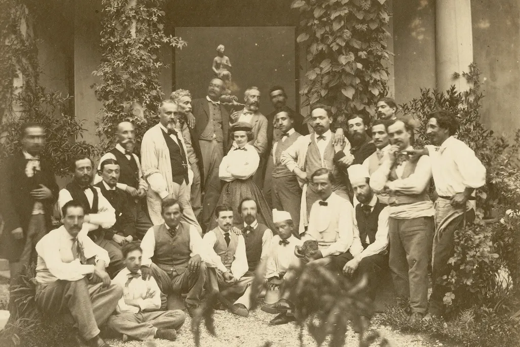 Hosmer and her studio