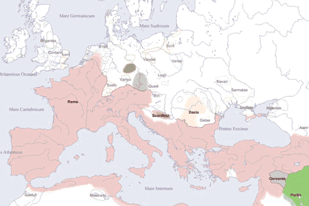 An extended view, from 1 AD to 2000 AD. If you click it will get bigger and easier to read.