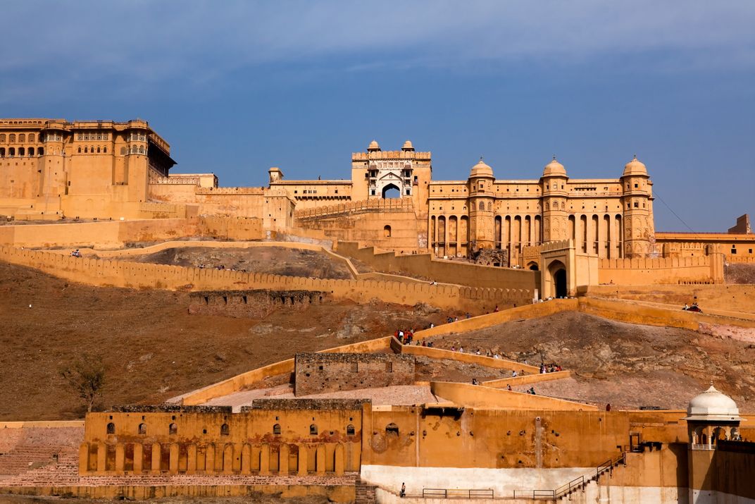 The Amber Palace, overlooking Jaipur