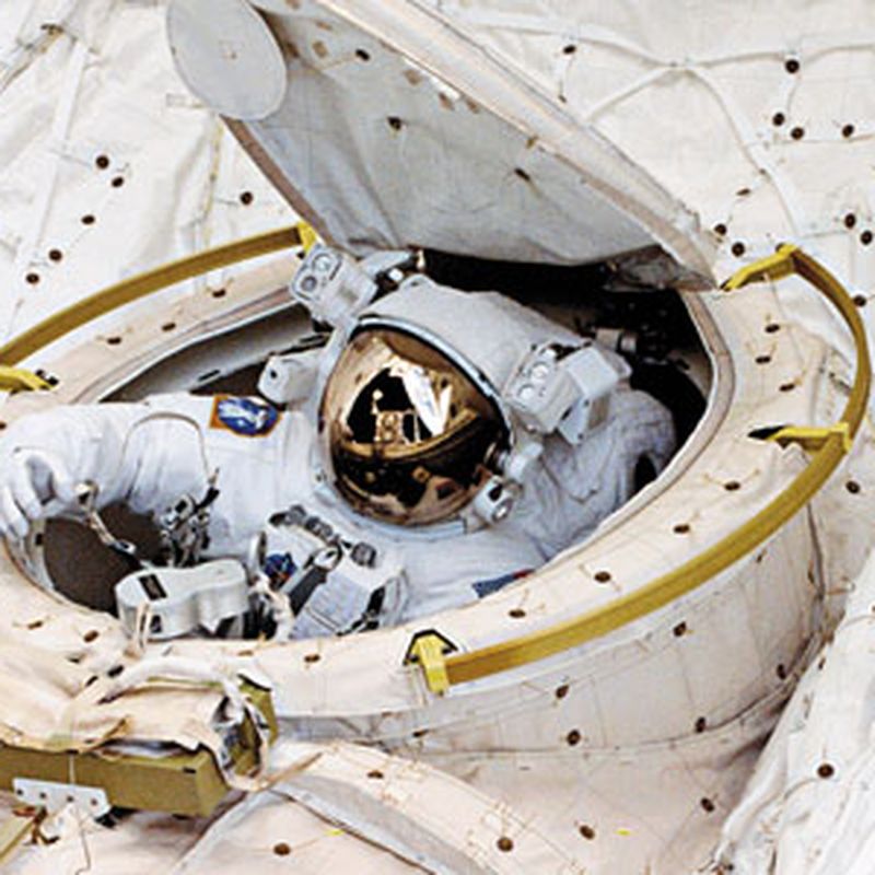 Gemini Spacecraft Spacewalker Art