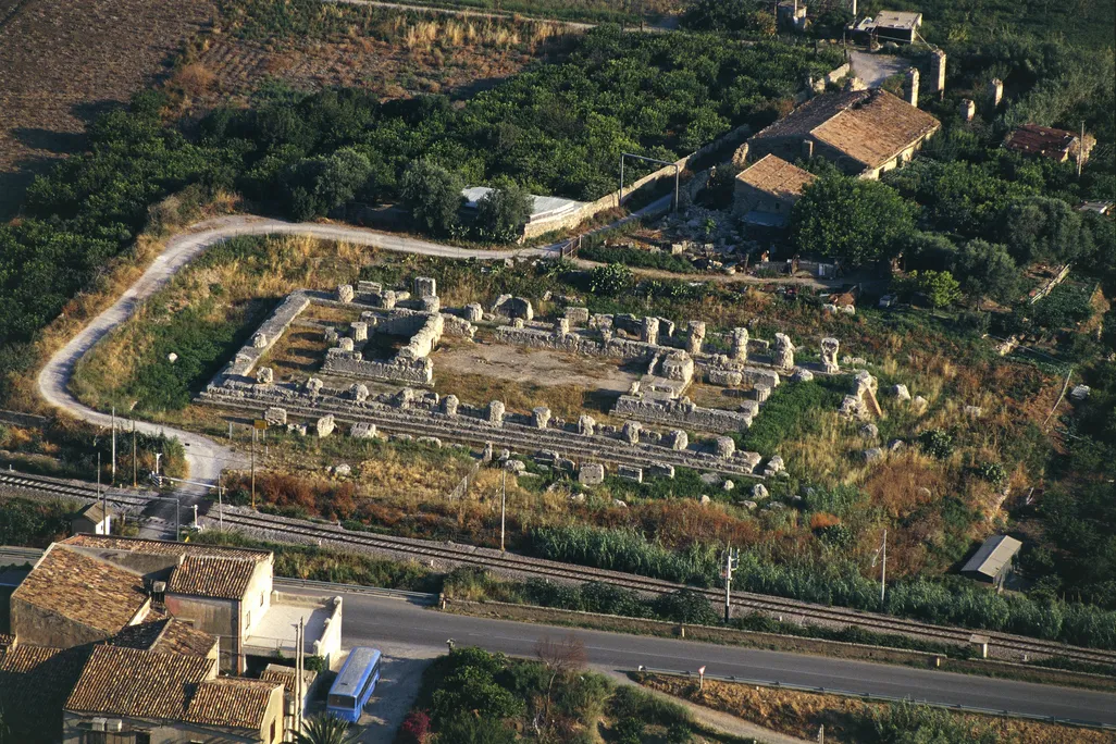 archaeological site at Himera